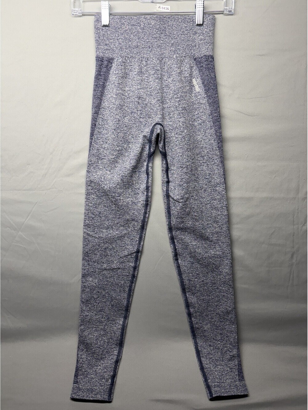 Gymshark Flex Womens Small High Waisted Leggings Gray EUC